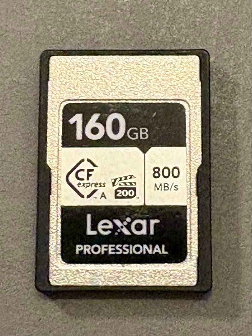 Lexar CFexpress A 160GBとカードリーダーセット