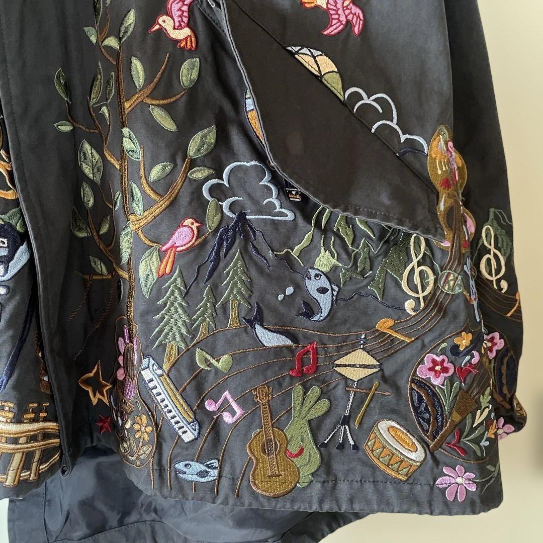 go slow caravan モッズコート ブラック 男女兼用サイズ4超希少❗️