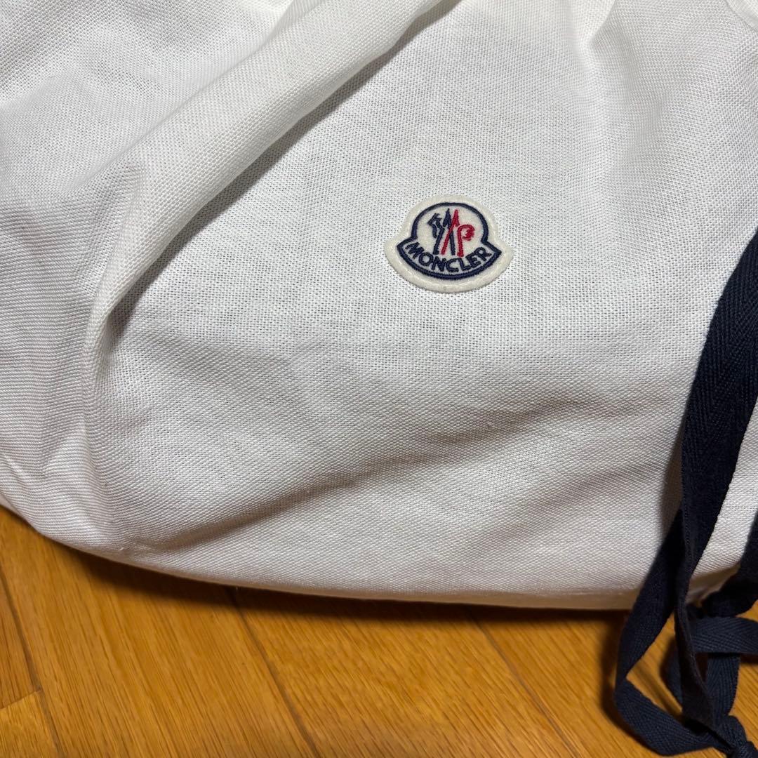 新品同様タグ付★ MONCLER マザーズバッグ　ナイロンリュック キルティング