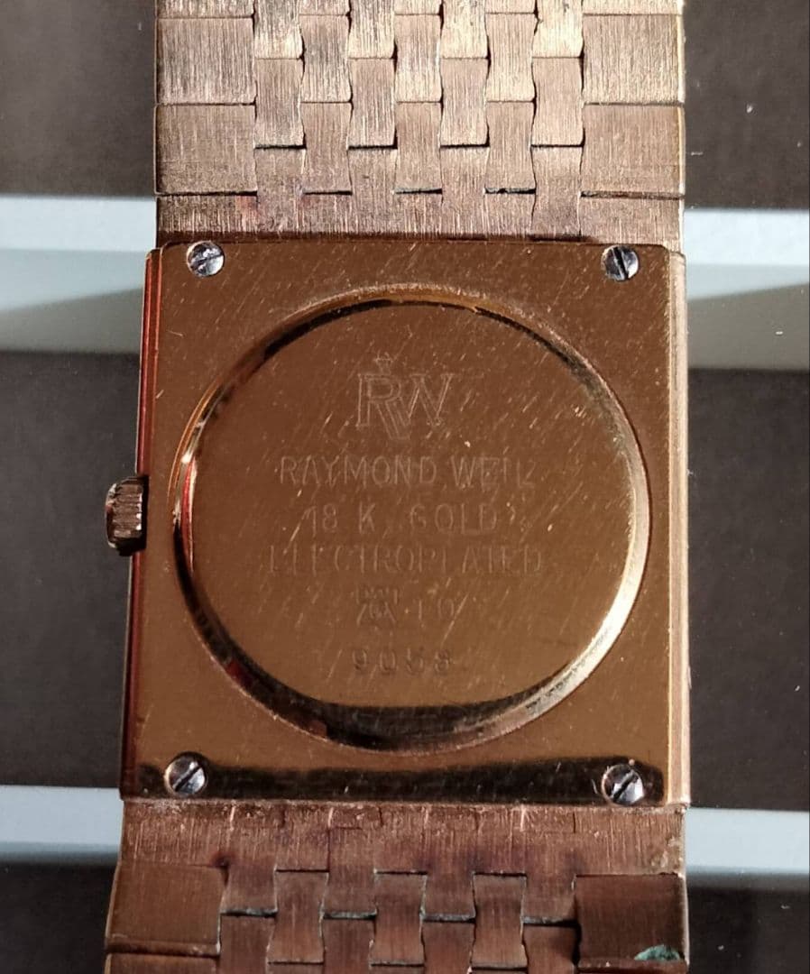 RAYMOND WEIL クォーツ時計 ゴールド ジャンク品 保証なし