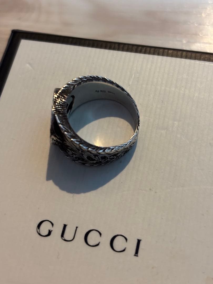 GUCCI インターロッキングGリング サイズ21