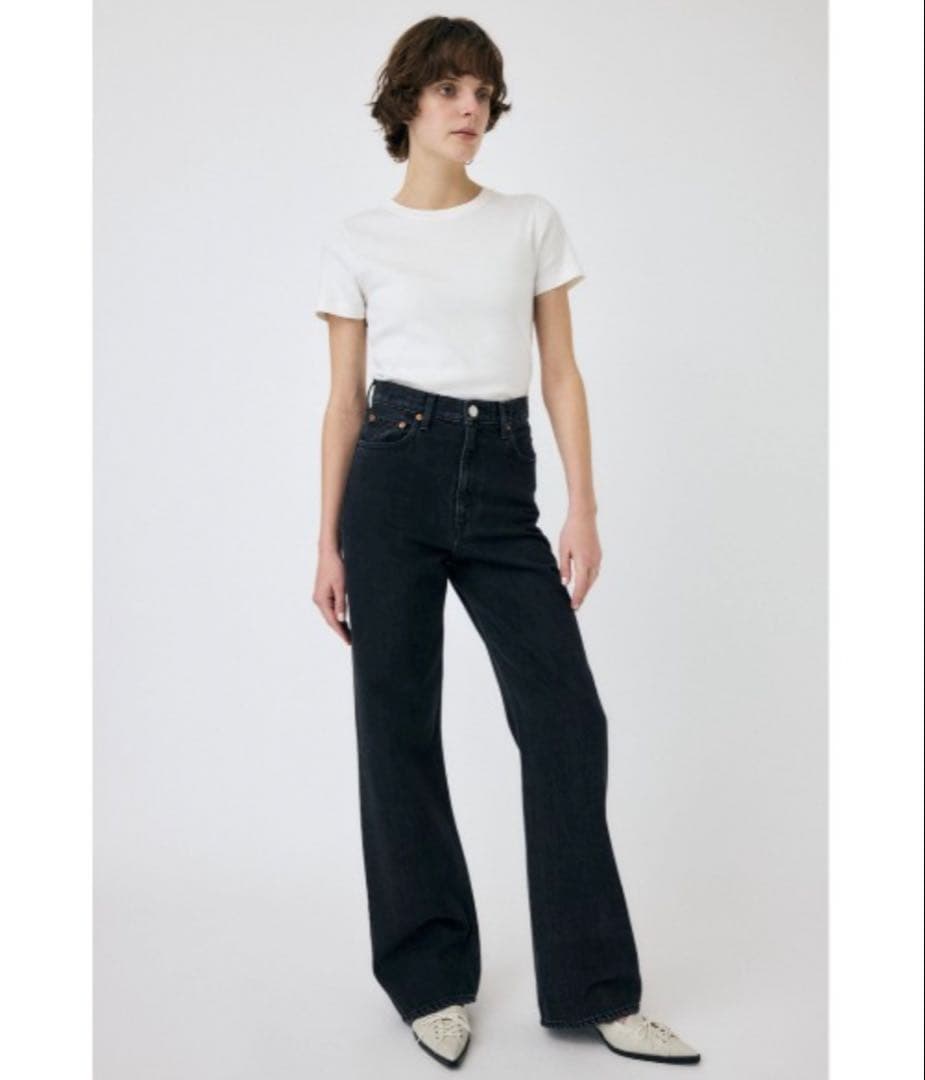 パンツ HW 90S BLK STRAIGHT