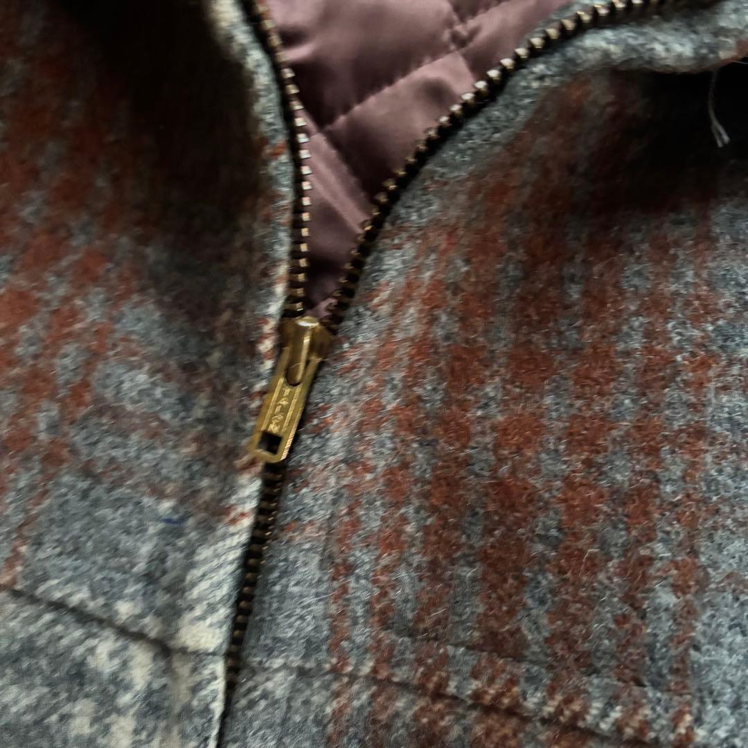 古着　50s ウール　チェック　ジャケット　検索　スポーツジャケット　スポジャケ