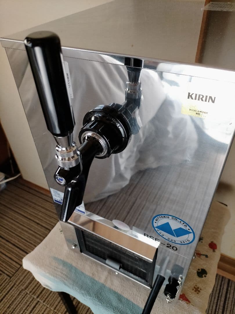 業務用キリン生ビールサーバー一式✬✬新品・未使用品↦↦付帯備品全て純正品!!