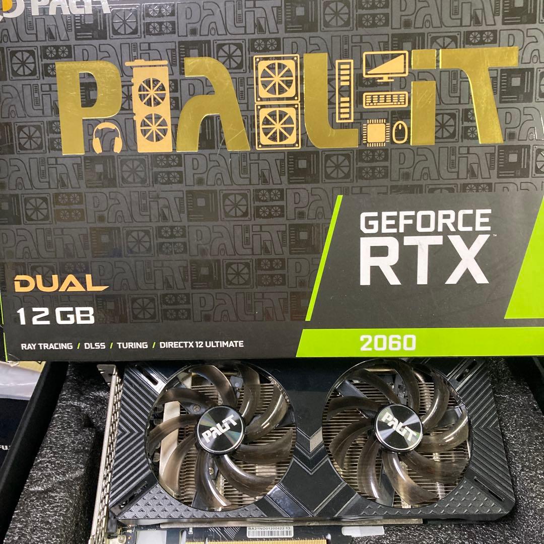 【動作確認済み】Palit GeForce RTX 2060 Dual 12GB