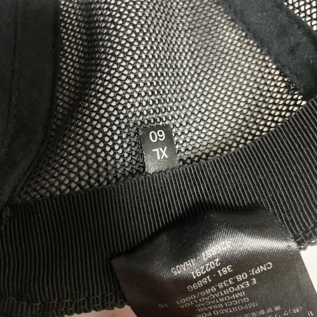 GUCCI フラワープリント ベースボールキャップXL