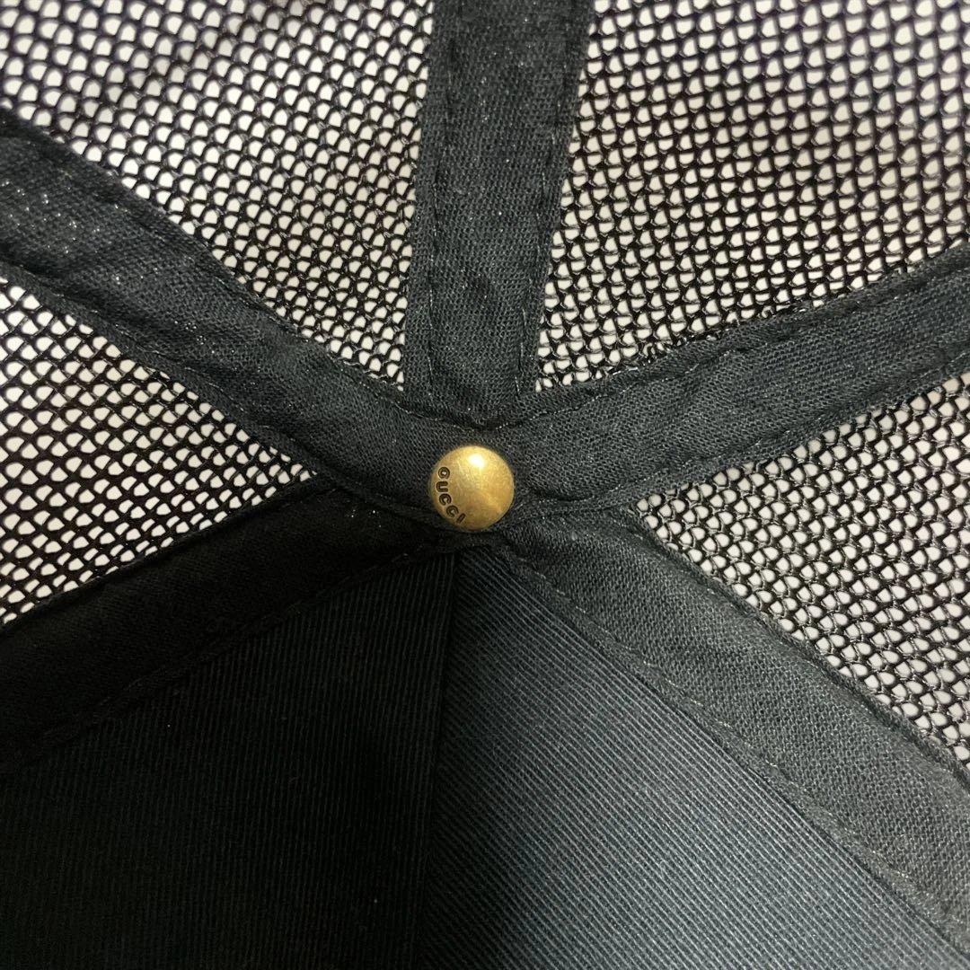 GUCCI フラワープリント ベースボールキャップXL