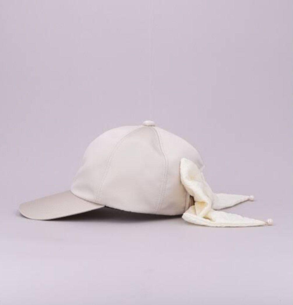 CA4LA HILDA ホワイト カシラ リボンキャップ 新品