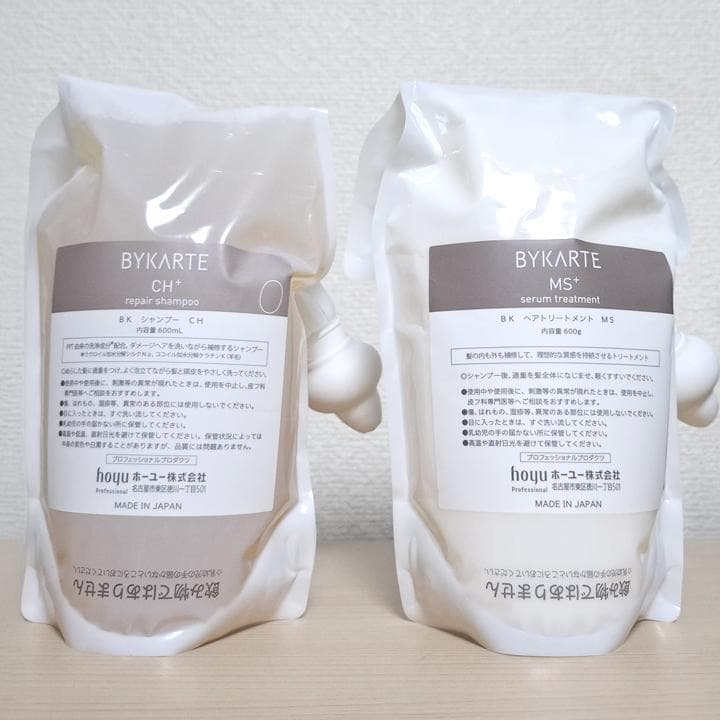 BYKARTE CH+ MS+ シャンプー トリートメント 詰め替えそのままミニ