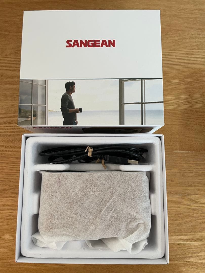 Sangean WR-301 FMラジオ対応 (オマケの外部アンテナ)