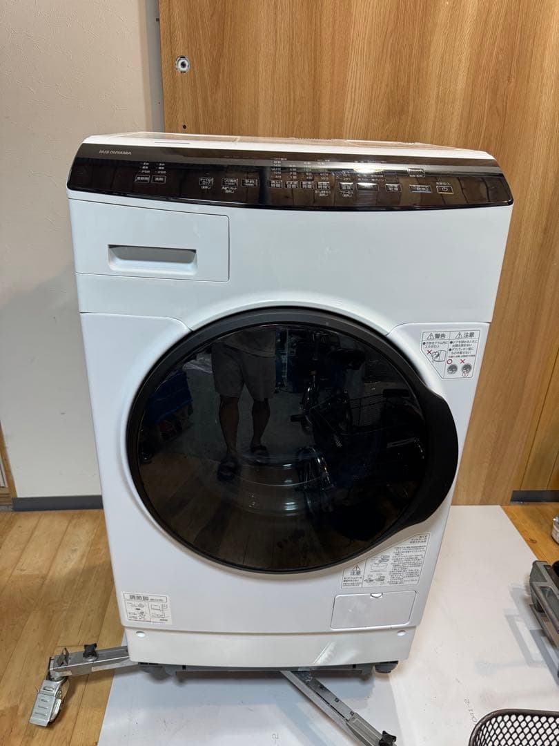 IRIS OHYAMA 洗濯機 ドラム式 乾燥機付き 8kg 2022年式