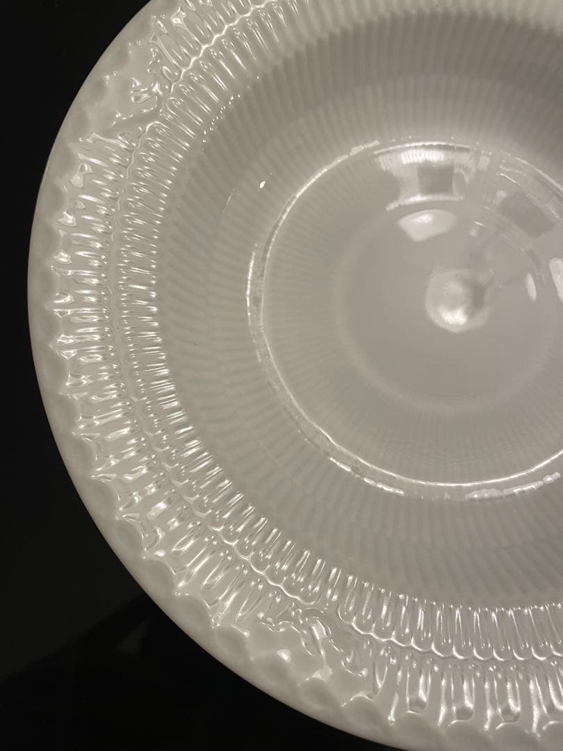 【新品】ロイヤルコペンハーゲン ホワイトフルーテッド ディープ21cm2枚