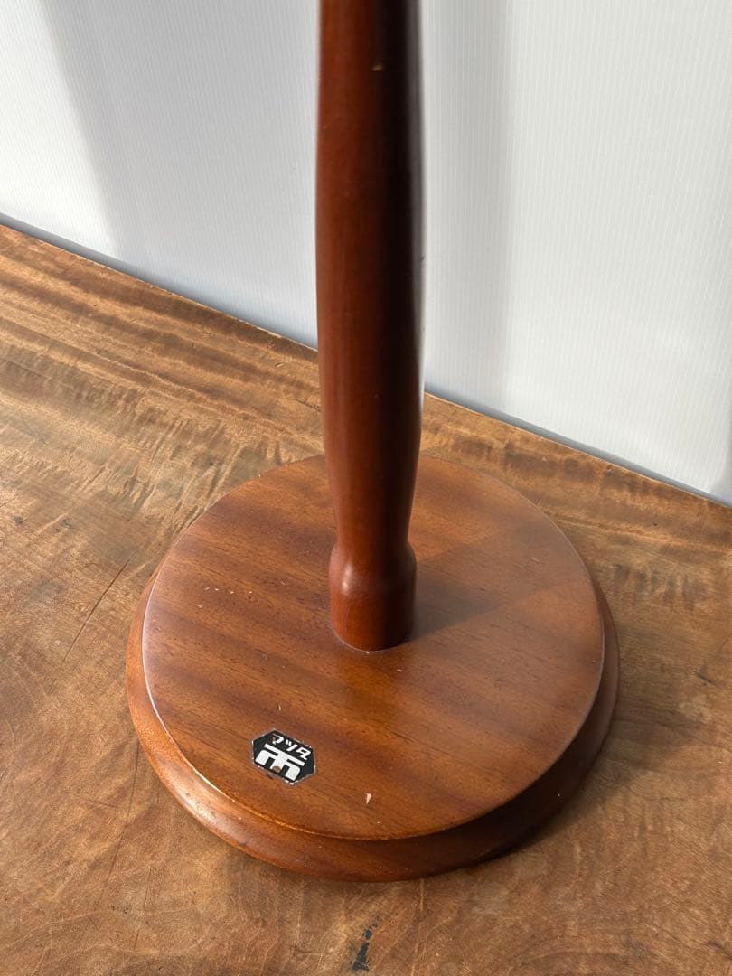 昭和レトロ　モダン　松田家具　木製灰皿　スタンド　ミッドセンチュリー　マツダ