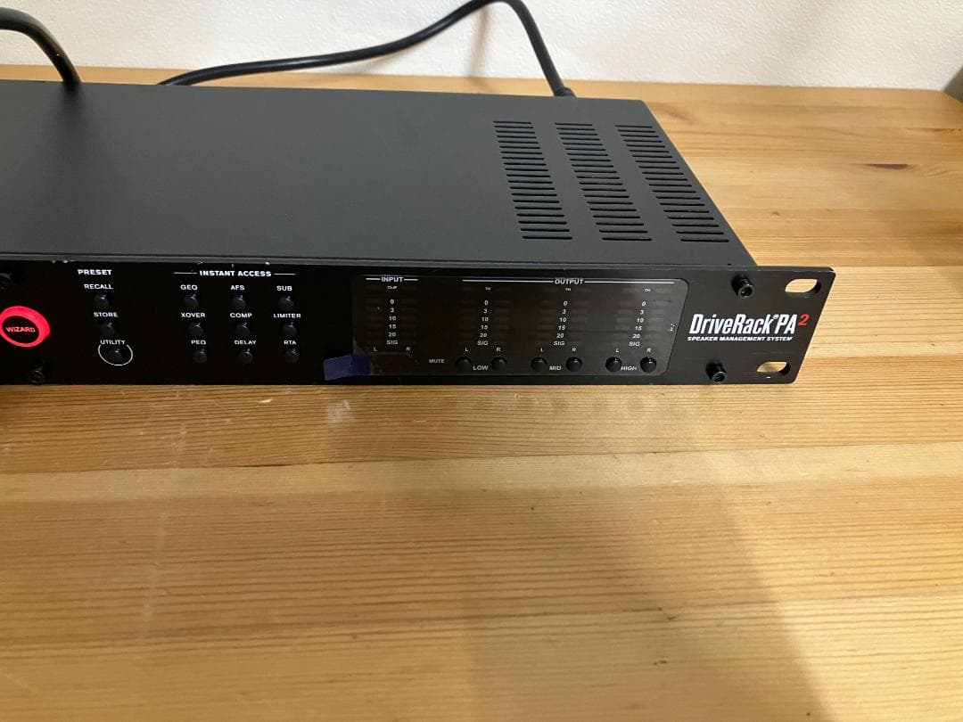 dbx Dack PA2 DBXPA2-V-JA PAプロセッサー