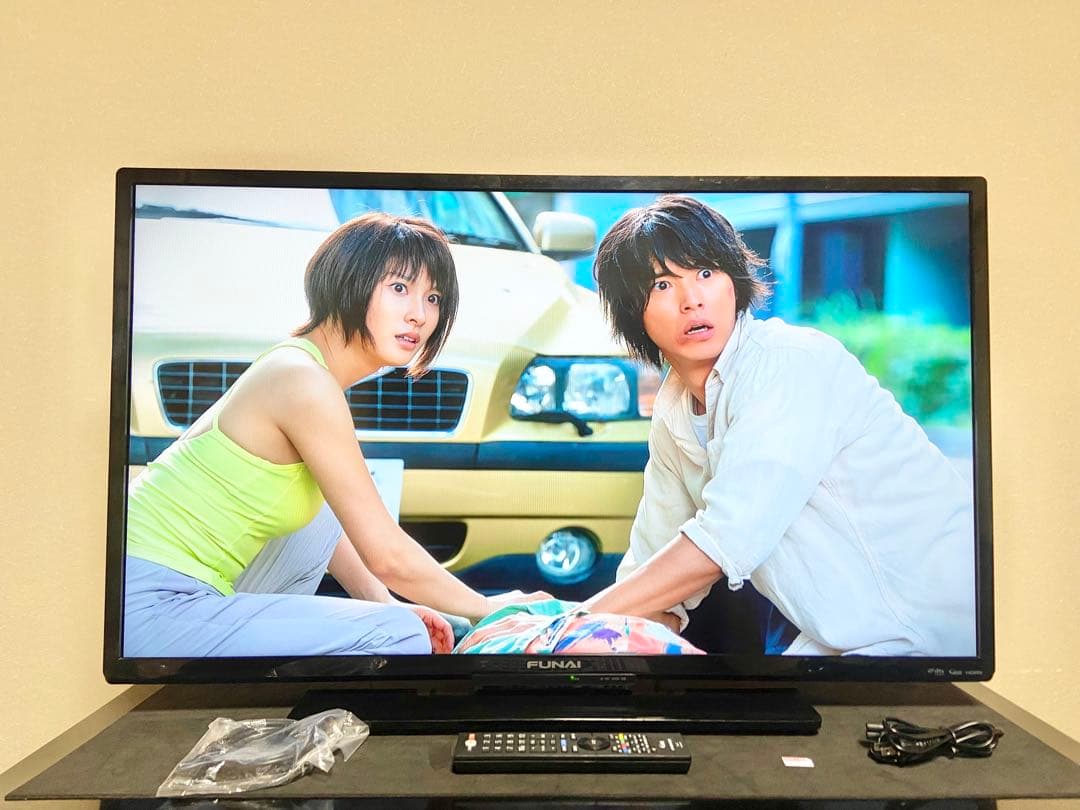 【今だけ優待価格】FUNAI 40V型フルHD・Wチューナー裏録(外付HDD)