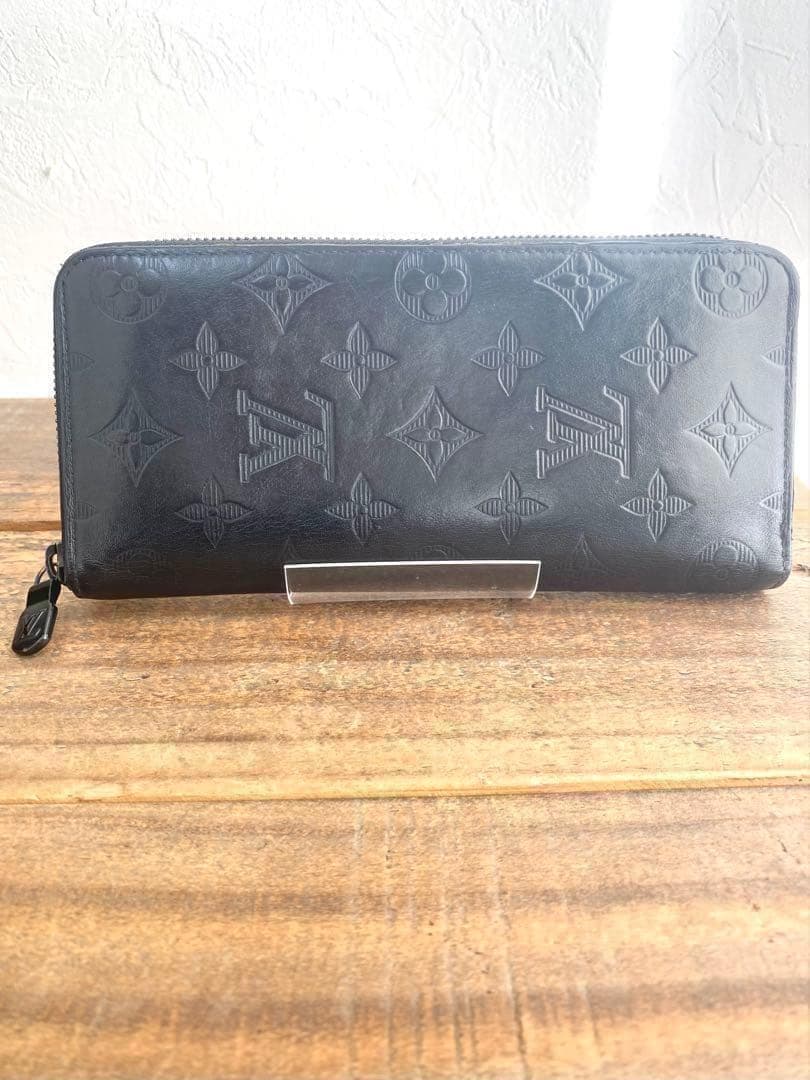 ルイヴィトン M62902 モノグラムシャドウ ジッピーウォレットヴェルティカル
