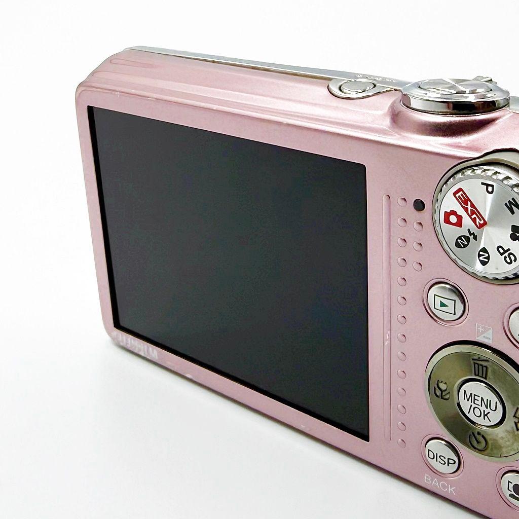 フジフイルム FinePix F80EXR ピンク コンデジ カメラ 中古