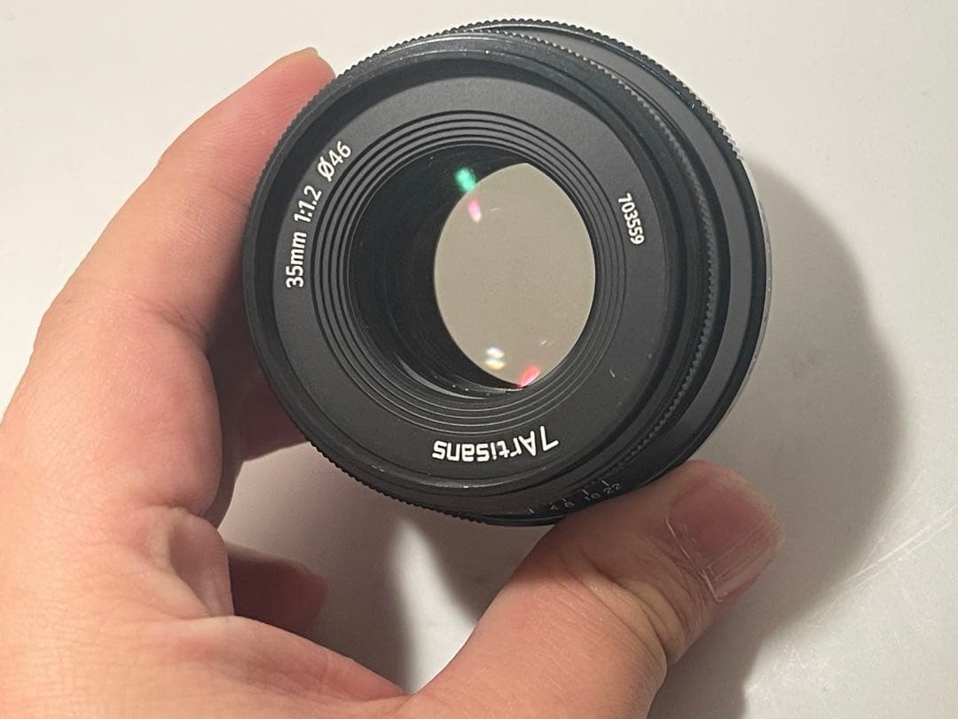 7artisans 35mm f1.2 Mark II Xマウント用