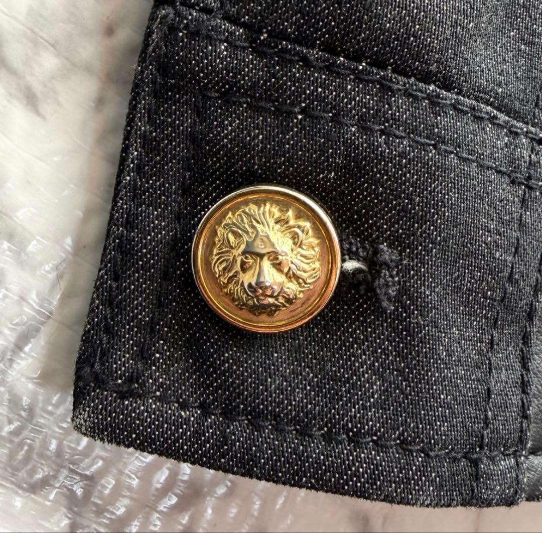 MSR 極美品✨ヴェルサーチ ダブルライダースジャケット46