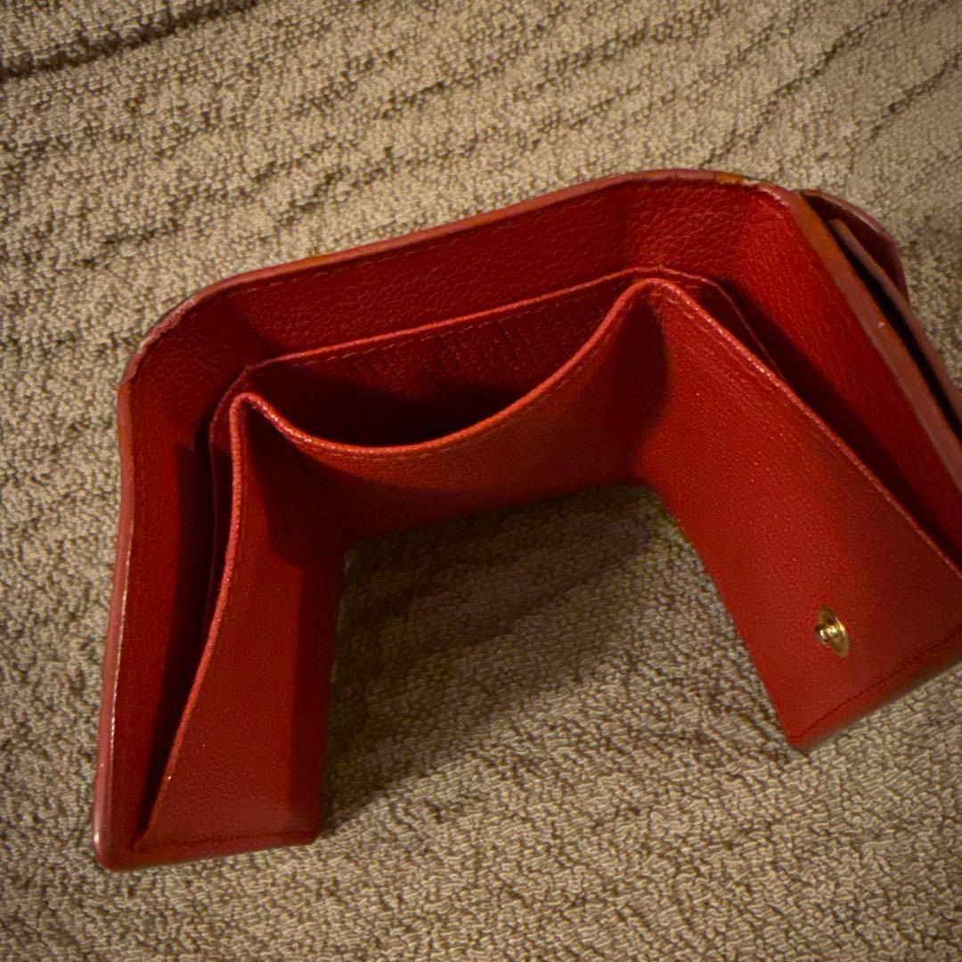 ミュウミュウ　三つ折り　マドラス　ハード　ラブレー　ブラック　バイカラー