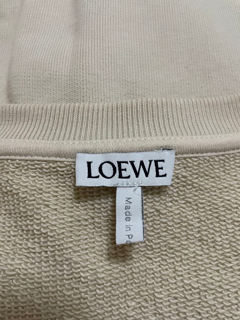 LOEWE ロゴ刺繍 トレーナー XL