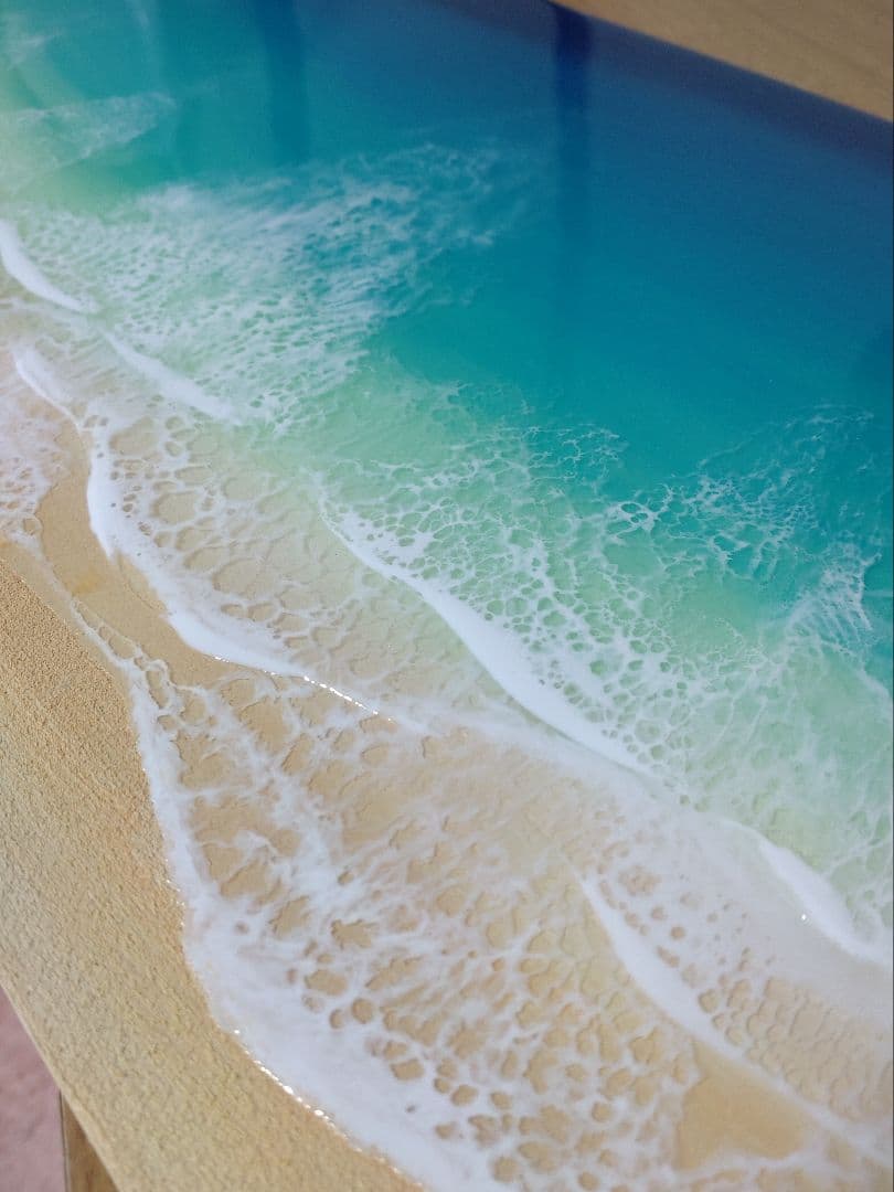 レジンアート(Okinawa Blue・Plate type・900×300)