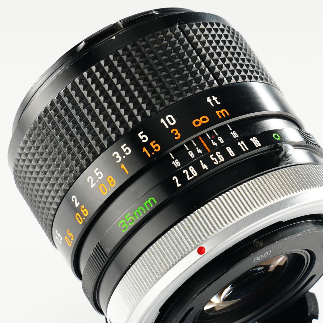 希少 Canon FD 35mm F2 SSC 凹 ○マーク 美品 164