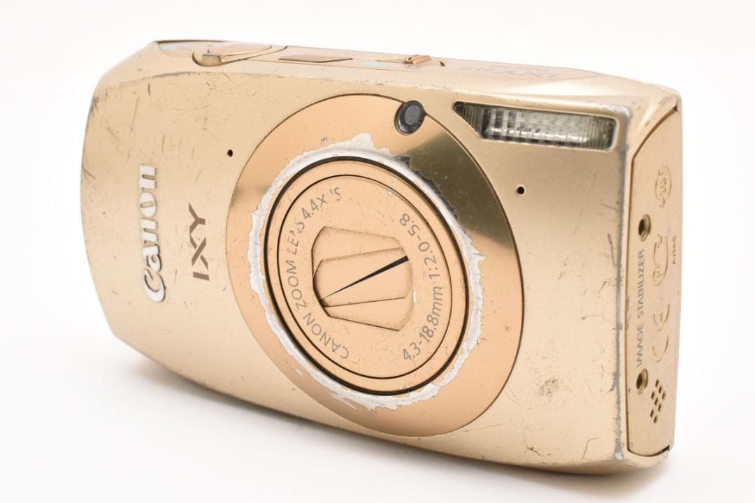 ★CANON IXY 31S★ コンパクトデジタルカメラ PC1584 ゴールド