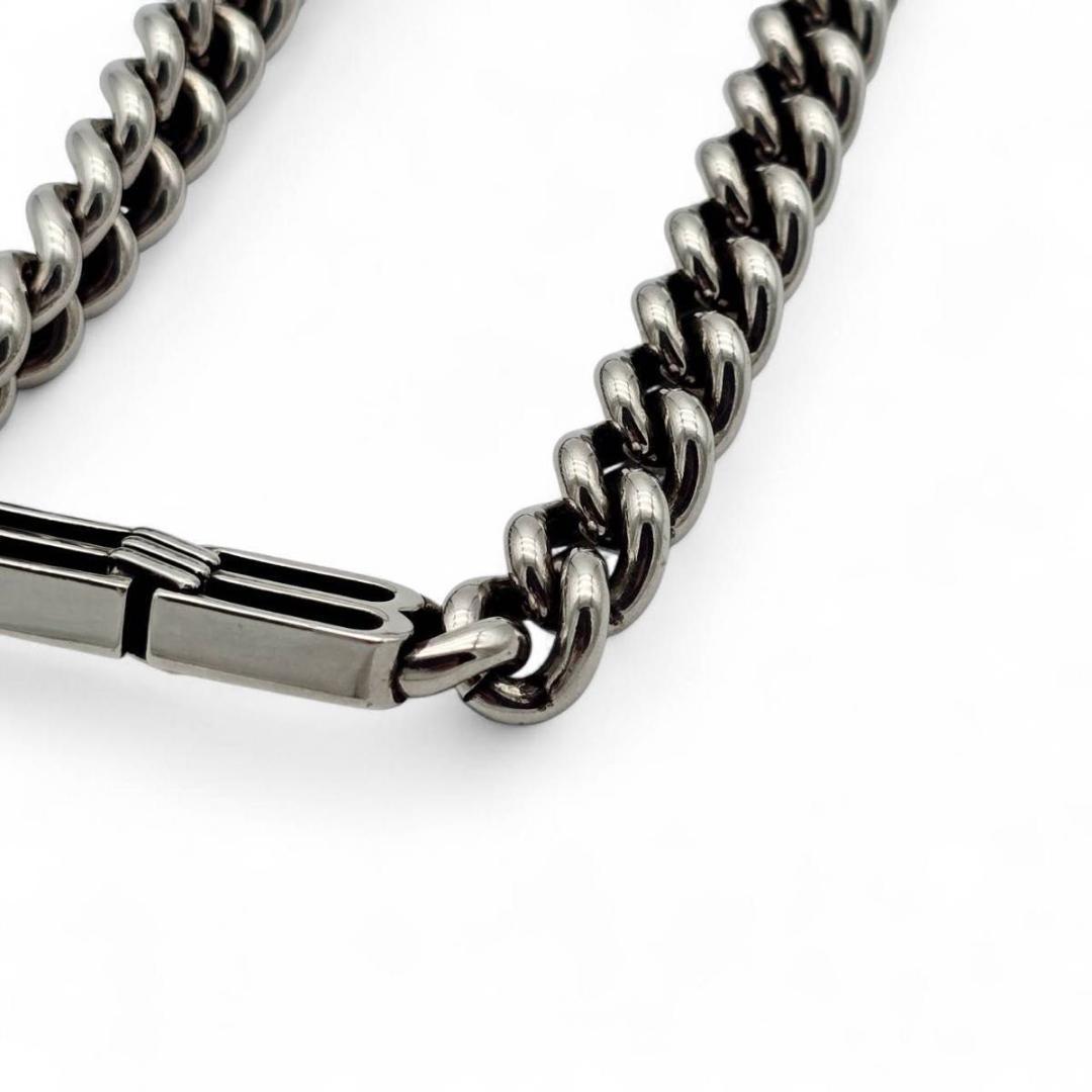 美品 BALENCIAGA バレンシアガ グルメットネックレス BB icon.
