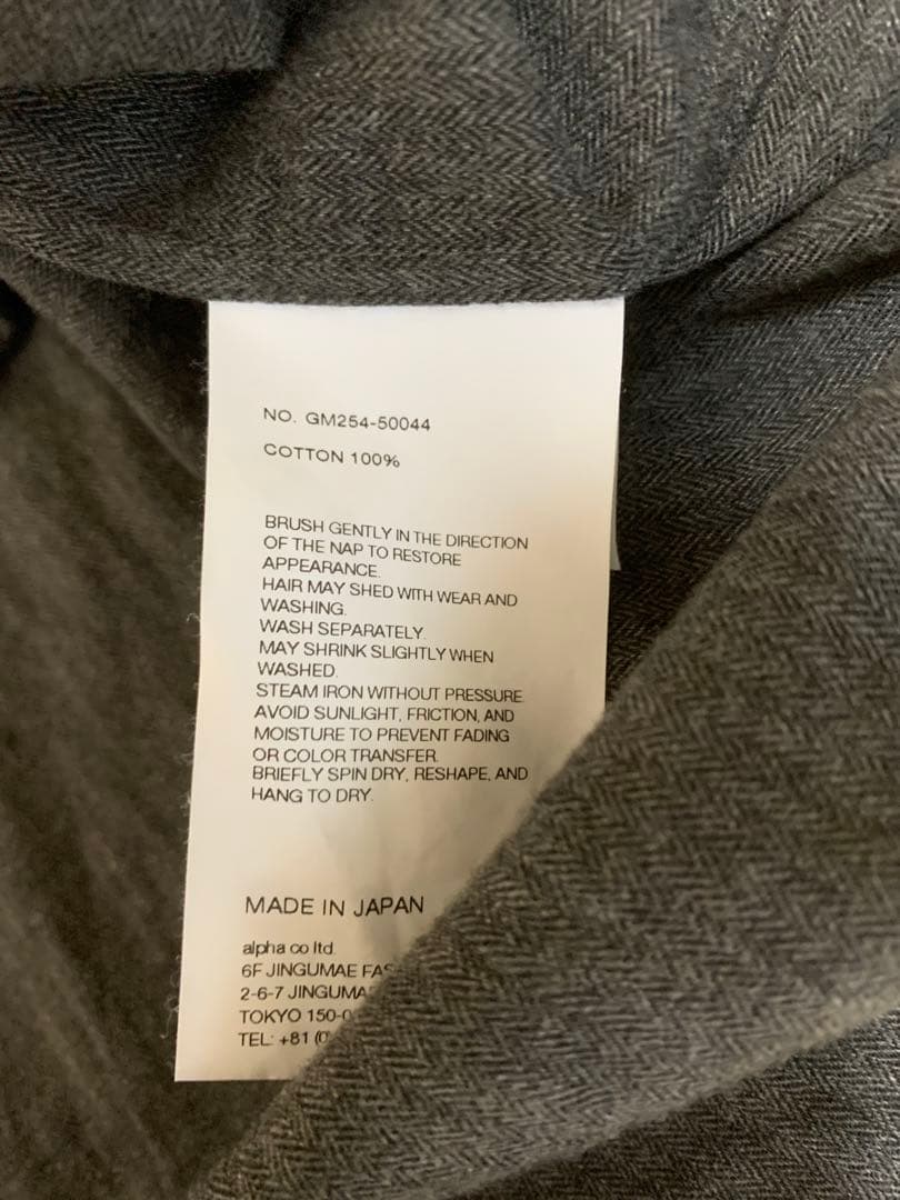 トップス Graphpaper SIDOGRAS Sleeping Shirt