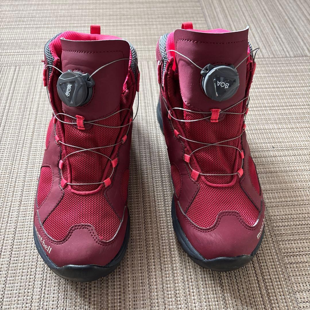 mont-bell キッズ トレッキングシューズ（23cm）【ほぼ新品】