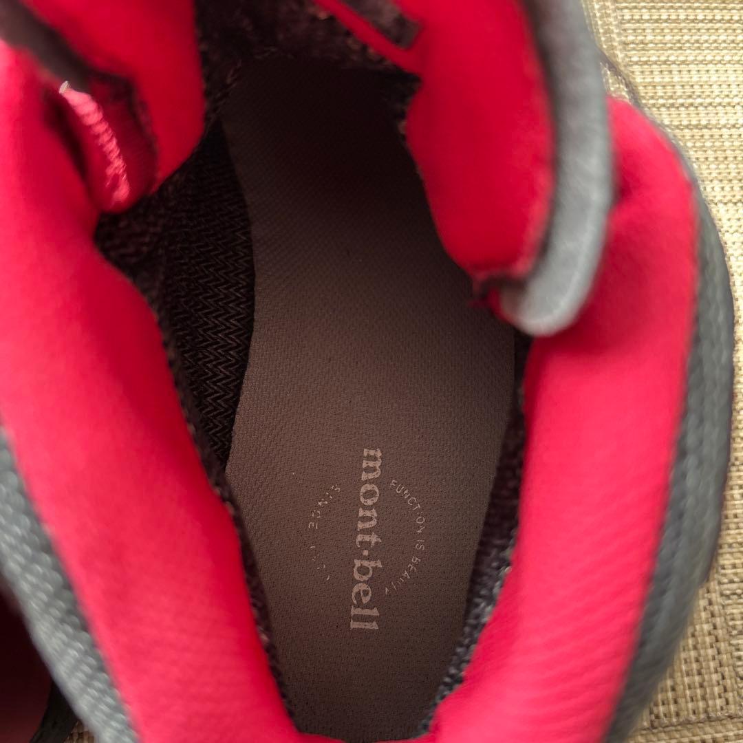 mont-bell キッズ トレッキングシューズ（23cm）【ほぼ新品】