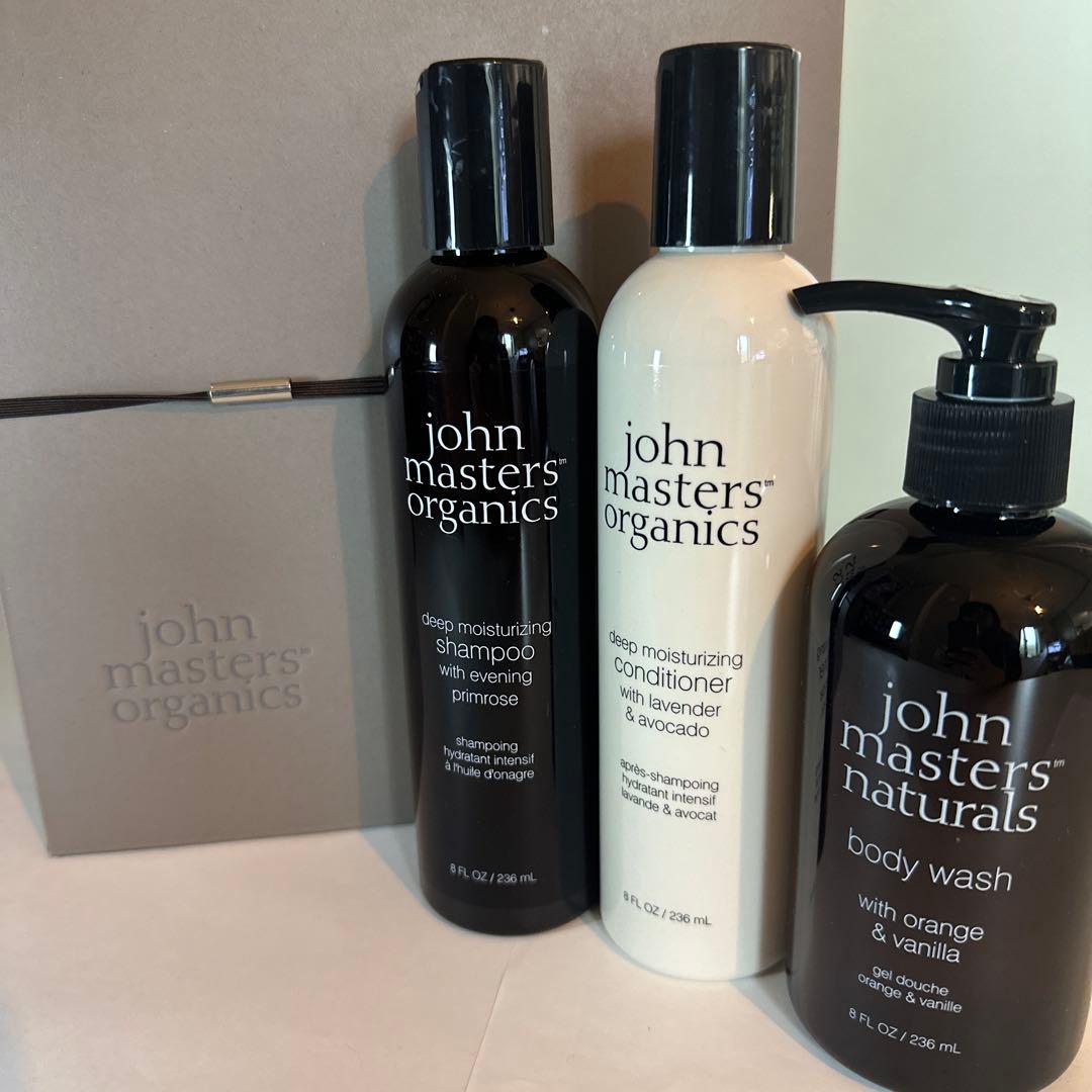【新品】 ジョンマスターオーガニック シャンプー＆コンディショナーボディソープ