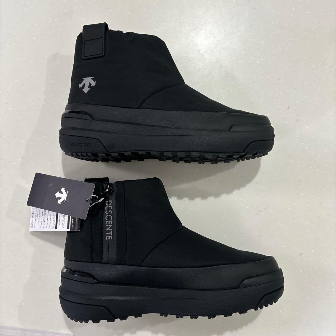 【新品未使用】DESCENT デサント ウィンターブーツ 黒ブラック23.0cm