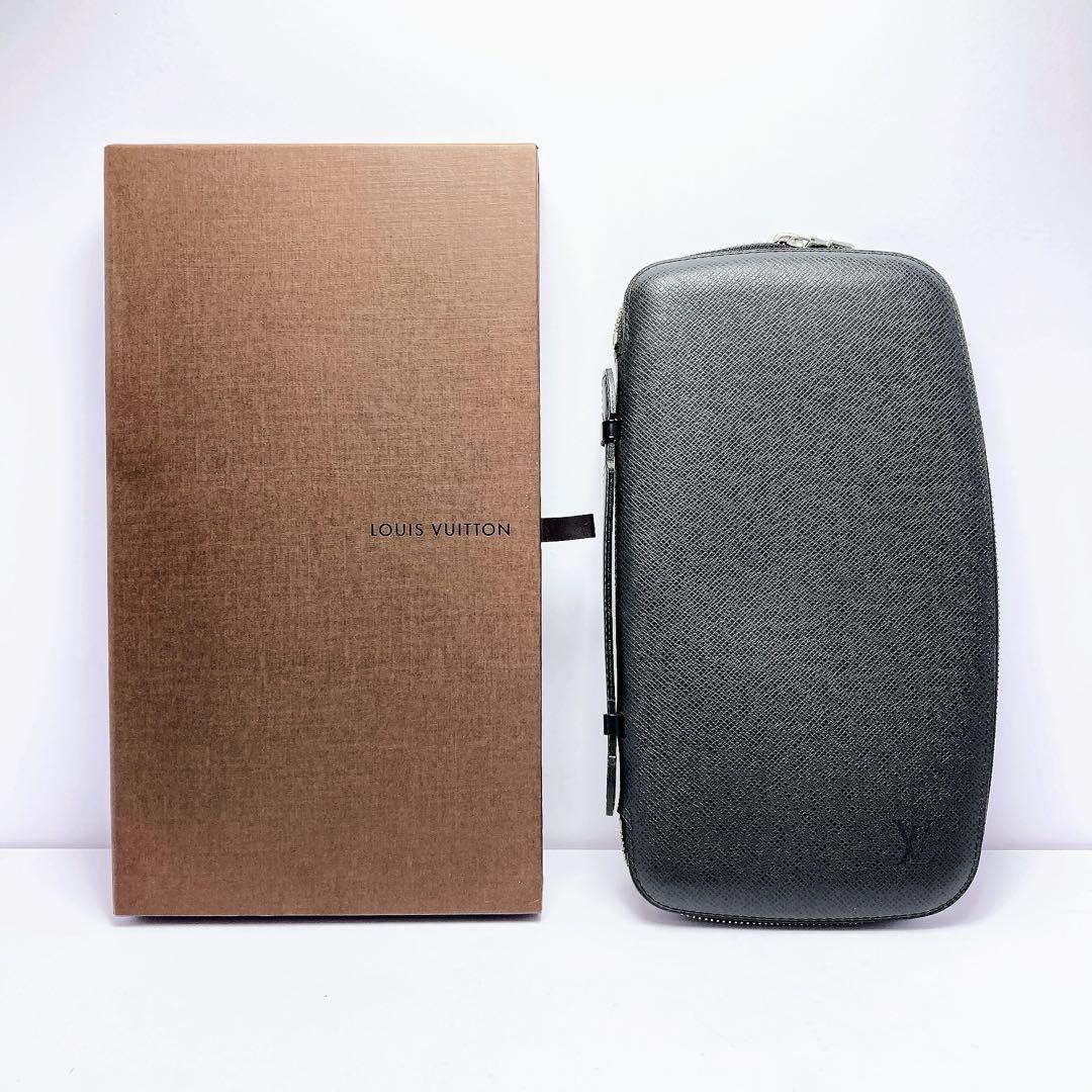 3277○ Louis Vuitton エピレザー 長財布 ブラック