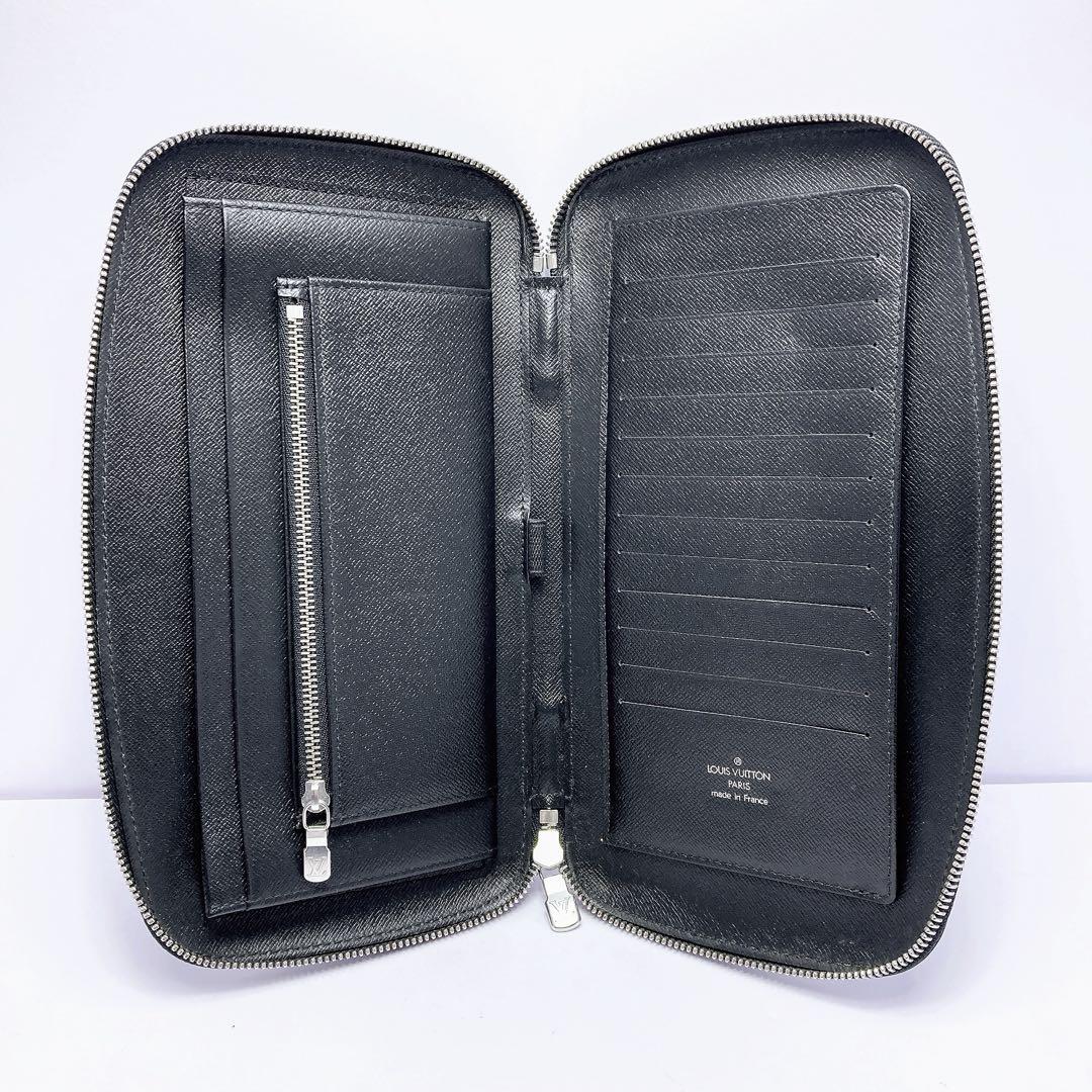 3277○ Louis Vuitton エピレザー 長財布 ブラック