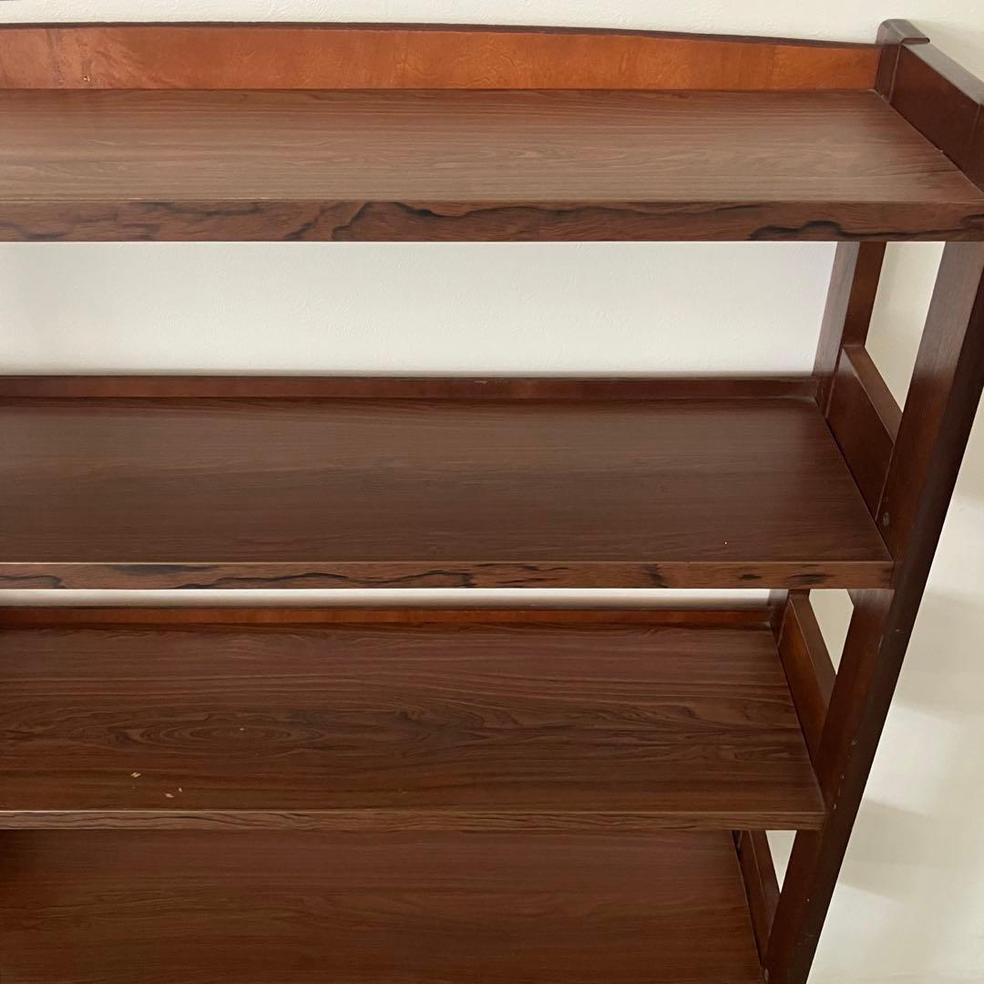 レトロ　アンティーク　古道具　古家具　木製　本棚　収納棚　キャビネット　昭和