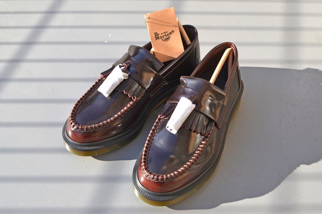 はやぶさドクターマーチン MARTENS タッセルローファー uk4 新品