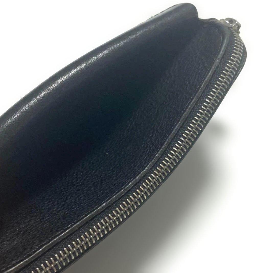 希少 Bill Wall Leather コンパクト レザー ジップ ウォレット