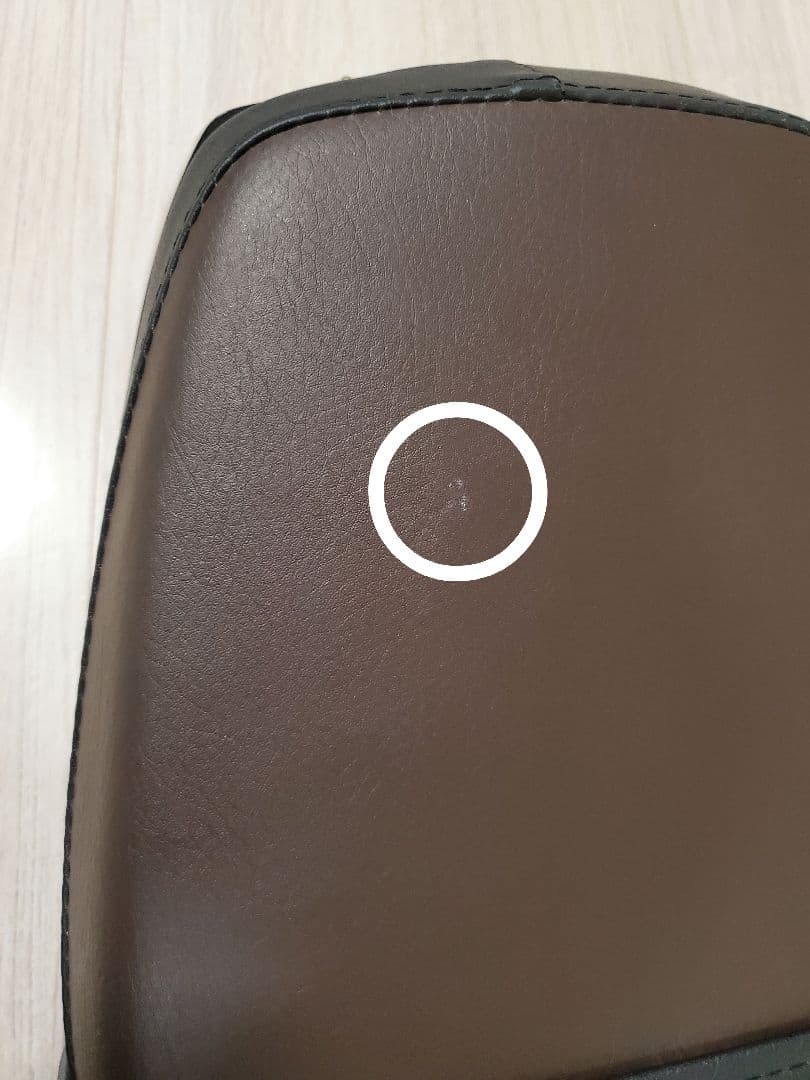 sr400 純正シート　グリタリングブラック