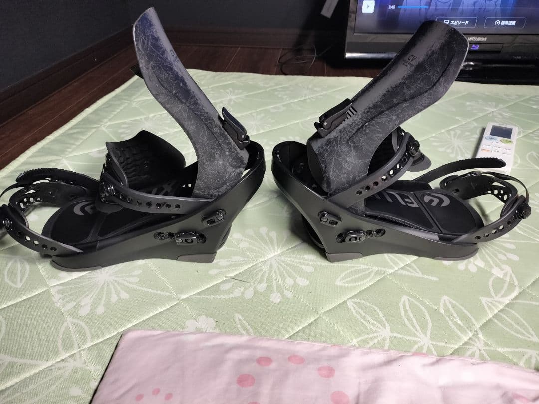FLUX スノーボードビンディング ブラック CV