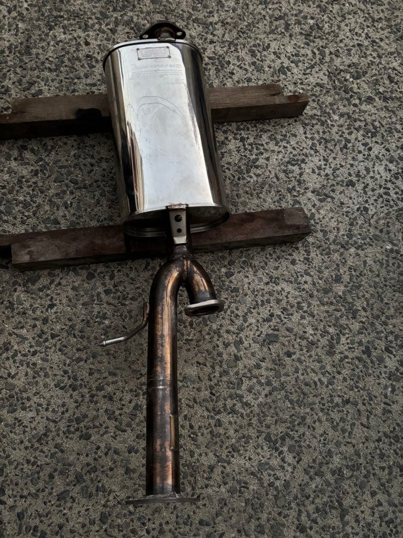 e51 エルグランド社外中間マフラー柿本改オールステンレス　送料込み