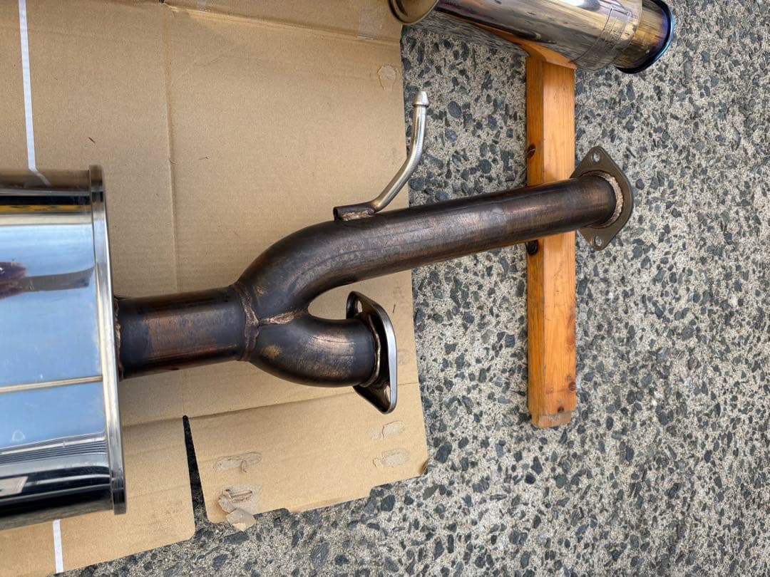 e51 エルグランド社外中間マフラー柿本改オールステンレス　送料込み