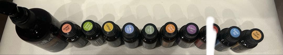 ドテラ　オイル　ディフューザー　木製ケース　他