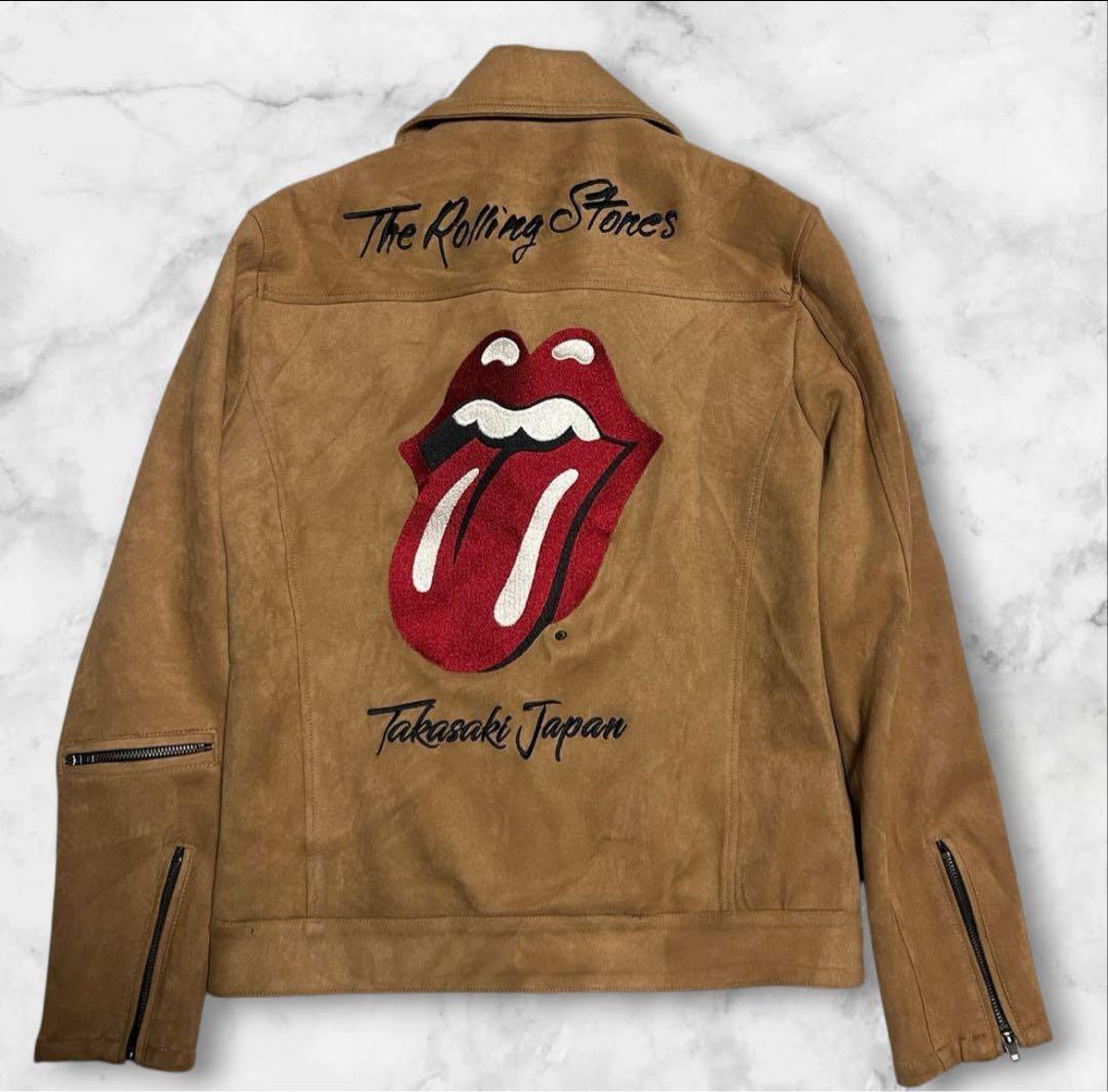 未使用級　ジャックローズ ローリングストーン ライダースジャケット ピーチスキン