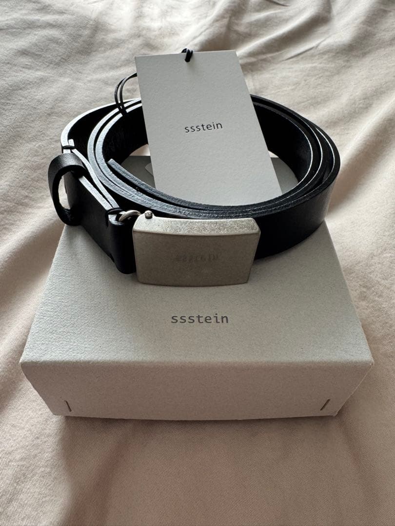 ssstein LEATHER BELT シュタイン レザーベルト