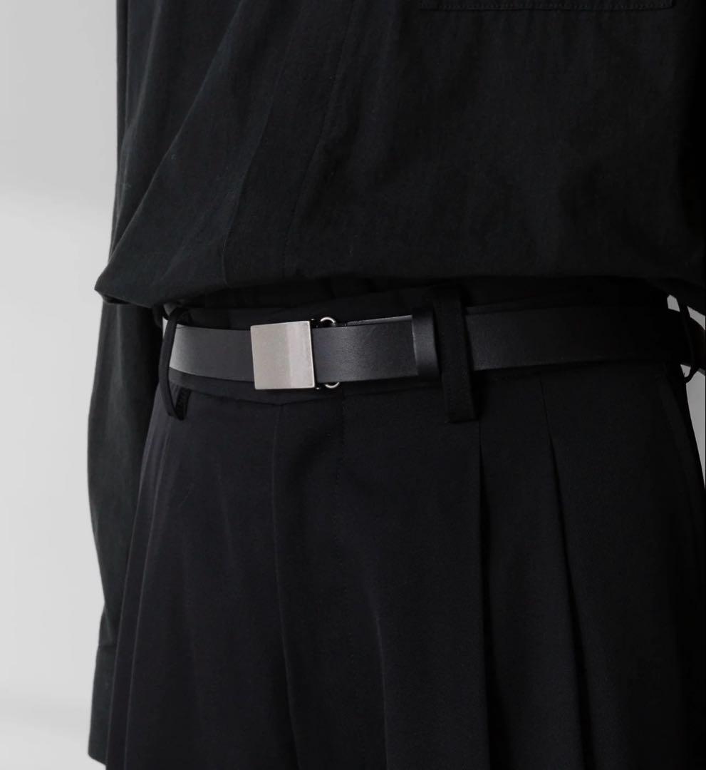 ssstein LEATHER BELT シュタイン レザーベルト
