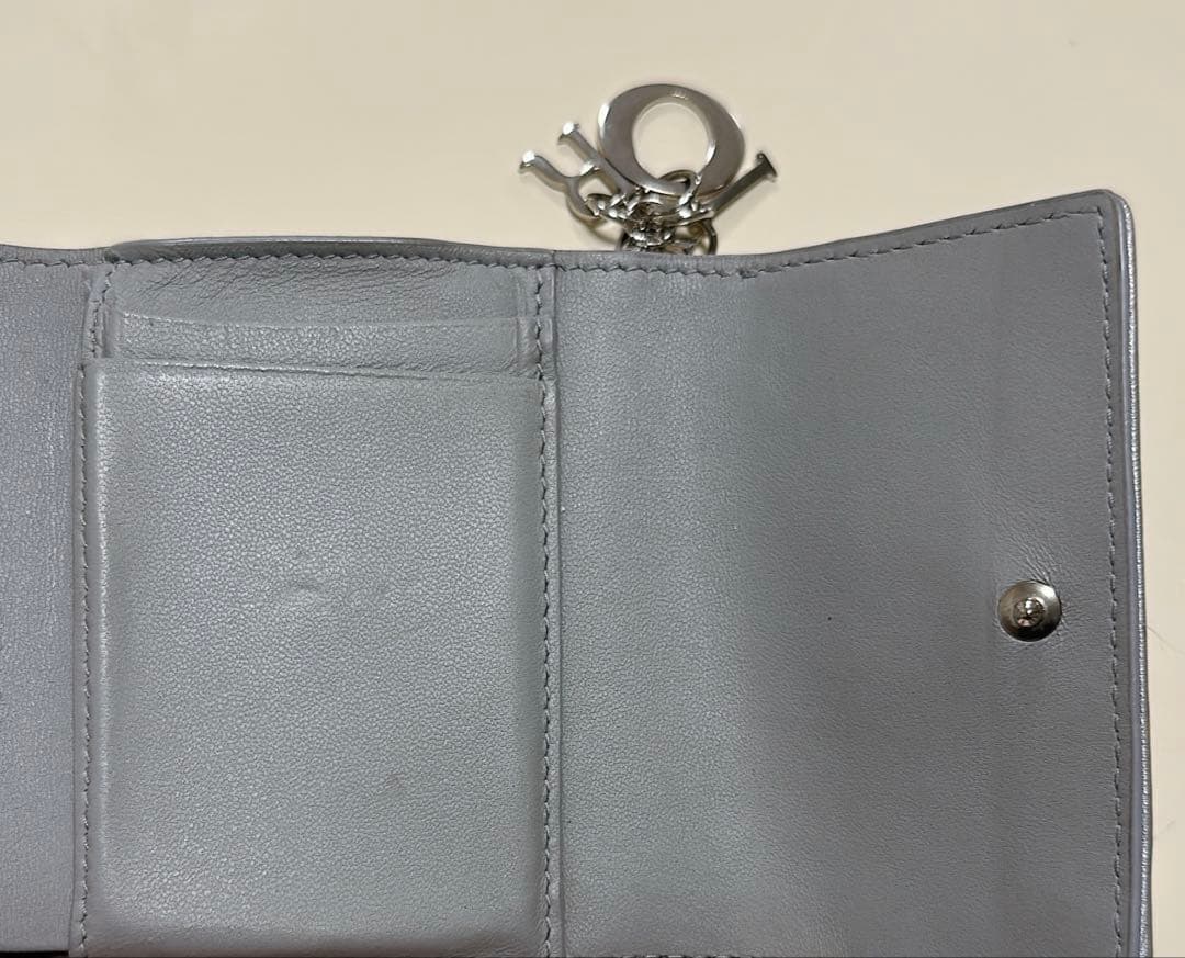 危*知様 DIOR ❤️キルティング　三つ折り財布