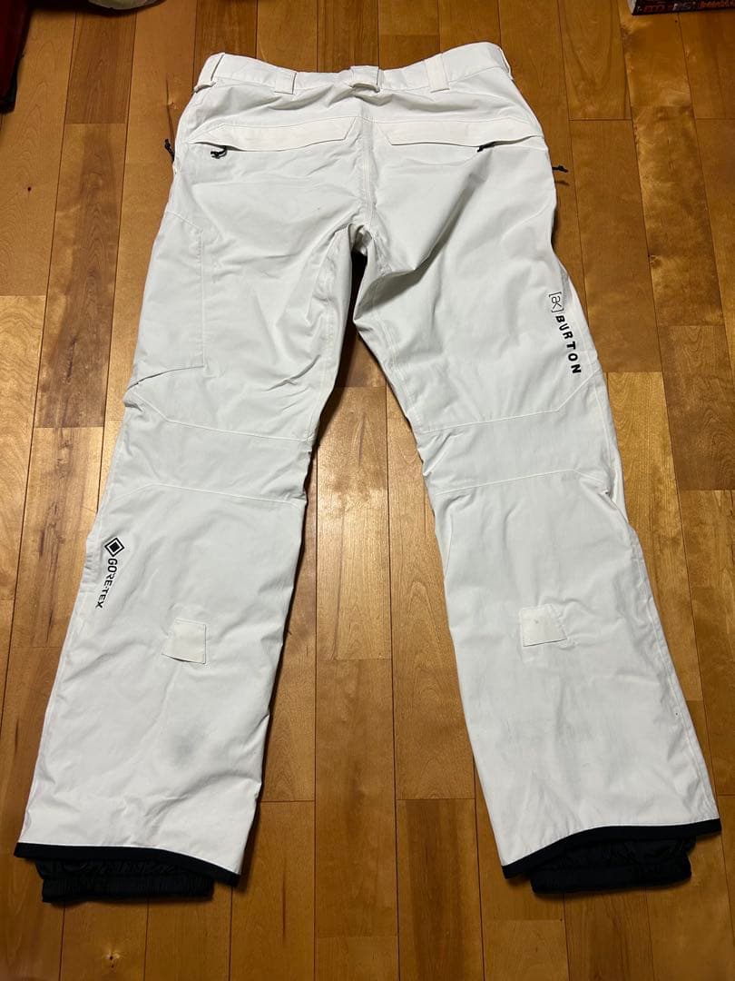 バートン ak GORE-TEX サイクリックパンツ Mサイズ ホワイト