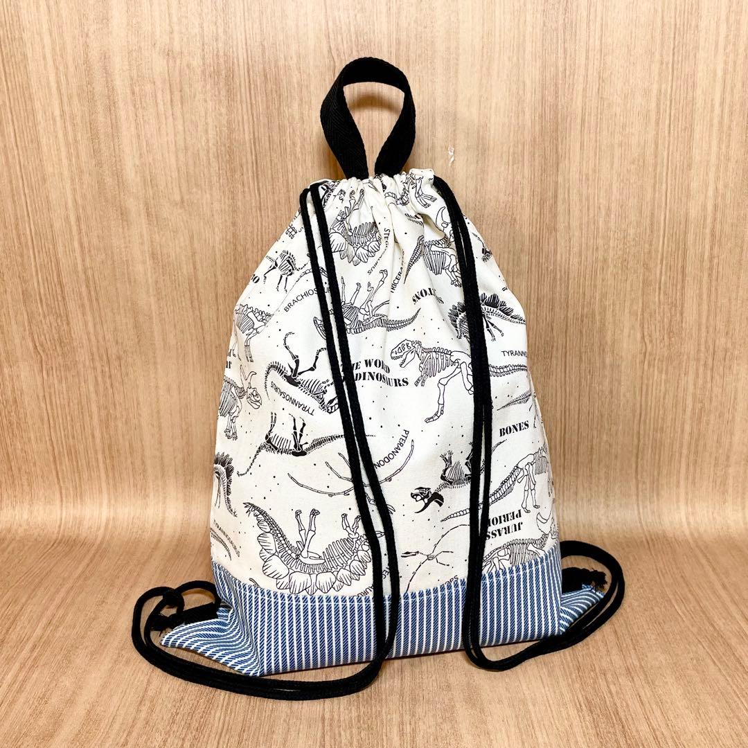 【あんこ】化石(カーキ/ナチュラル) 入園入学グッズ5点